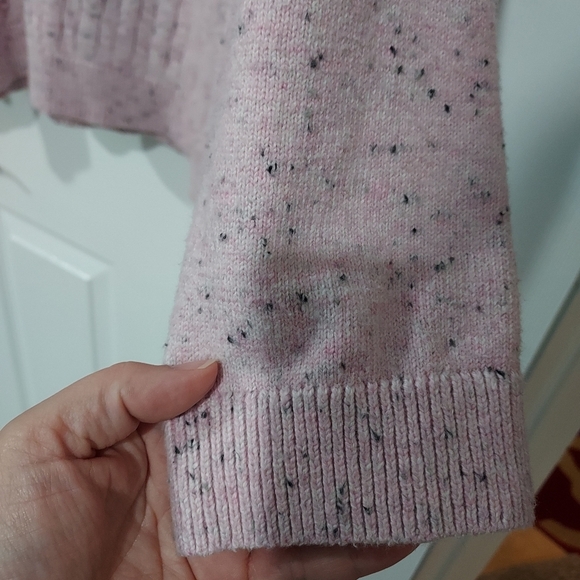 Talbots Woman Pink Cableknit Crewneck Sweater in Size 3X - Picture 10 of 12